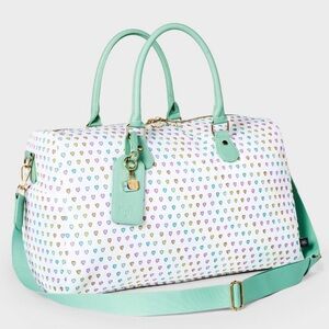 Roller Rabbit Target disco hearts wave duffel bag